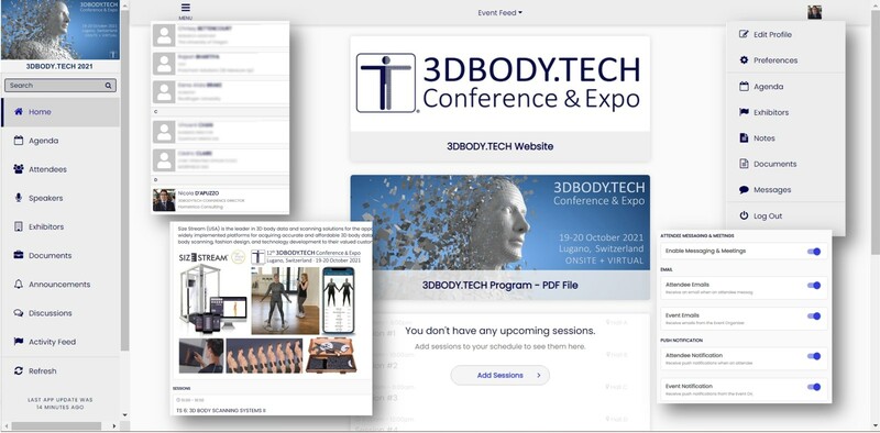3DBODY.TECH 2022 Online Platform